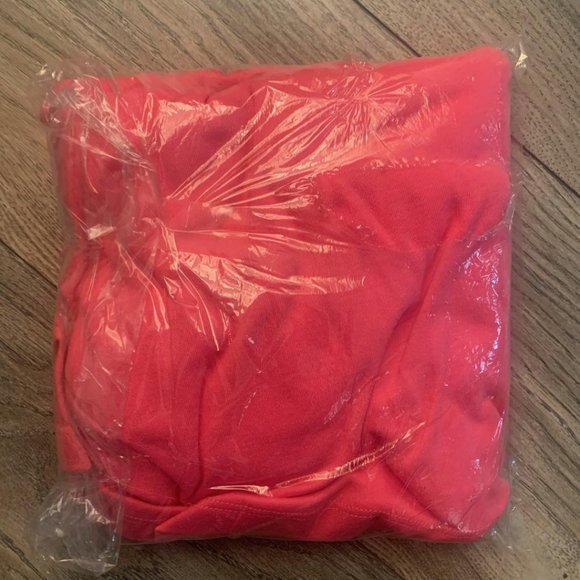 NWT DENIM & CO. ESSENTIALS 3/4 SLEEVE‎ TUNIC PINK XXS - Picture 12 of 12